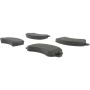 CENTRIC PARTS 102.15550 C-Tek Semi-Metallic Brake Pads with Shims