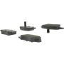 CENTRIC PARTS 102.15720 C-Tek Semi-Metallic Brake Pads with Shims