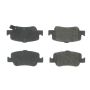CENTRIC PARTS 102.15720 C-Tek Semi-Metallic Brake Pads with Shims