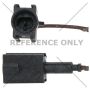 CENTRIC PARTS 102.16180 C-Tek Semi-Metallic Brake Pads with Shims