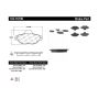 CENTRIC PARTS 102.16190 C-Tek Semi-Metallic Brake Pads with Shims
