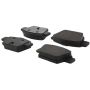 CENTRIC PARTS 102.16200 C-Tek Semi-Metallic Brake Pads with Shims