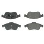 CENTRIC PARTS 102.16270 C-Tek Semi-Metallic Brake Pads with Shims