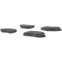 CENTRIC PARTS 102.16380 C-Tek Semi-Metallic Brake Pads with Shims