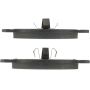CENTRIC PARTS 102.16410 C-Tek Semi-Metallic Brake Pads with Shims