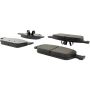 CENTRIC PARTS 102.16450 C-Tek Semi-Metallic Brake Pads with Shims