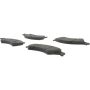 CENTRIC PARTS 102.16760 C-Tek Semi-Metallic Brake Pads with Shims