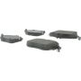 CENTRIC PARTS 102.16940 C-Tek Semi-Metallic Brake Pads with Shims
