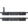 CENTRIC PARTS 102.16970 C-Tek Semi-Metallic Brake Pads with Shims