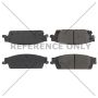 CENTRIC PARTS 102.17070 C-Tek Semi-Metallic Brake Pads with Shims