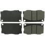 CENTRIC PARTS 102.17160 C-Tek Semi-Metallic Brake Pads with Shims