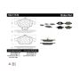 CENTRIC PARTS 102.17170 C-Tek Semi-Metallic Brake Pads with Shims