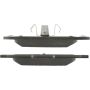 CENTRIC PARTS 102.17170 C-Tek Semi-Metallic Brake Pads with Shims