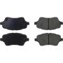CENTRIC PARTS 102.17300 C-Tek Semi-Metallic Brake Pads with Shims