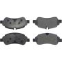 CENTRIC PARTS 102.17750 C-Tek Semi-Metallic Brake Pads with Shims