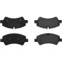 CENTRIC PARTS 102.17860 C-Tek Semi-Metallic Brake Pads with Shims