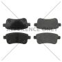 CENTRIC PARTS 102.18200 C-Tek Semi-Metallic Brake Pads with Shims