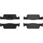 CENTRIC PARTS 102.18300 C-Tek Semi-Metallic Brake Pads with Shims