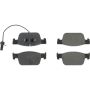 CENTRIC PARTS 102.19530 C-Tek Semi-Metallic Brake Pads with Shims