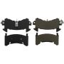 CENTRIC PARTS 103.01540 C-Tek Ceramic Brake Pads with Shims