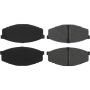 CENTRIC PARTS 103.02070 C-Tek Ceramic Brake Pads with Shims