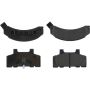 CENTRIC PARTS 103.02150 C-Tek Ceramic Brake Pads with Shims