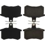 CENTRIC PARTS 103.02280 C-Tek Ceramic Brake Pads with Shims