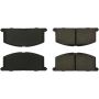 CENTRIC PARTS 103.02420 C-Tek Ceramic Brake Pads with Shims