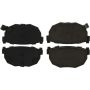 CENTRIC PARTS 103.02720 C-Tek Ceramic Brake Pads with Shims