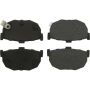 CENTRIC PARTS 103.03230 C-Tek Ceramic Brake Pads with Shims