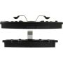 CENTRIC PARTS 103.03700 C-Tek Ceramic Brake Pads with Shims