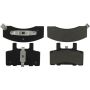 CENTRIC PARTS 103.03700 C-Tek Ceramic Brake Pads with Shims