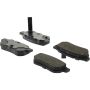 CENTRIC PARTS 103.03740 C-Tek Ceramic Brake Pads with Shims