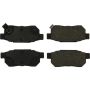 CENTRIC PARTS 103.03740 C-Tek Ceramic Brake Pads with Shims