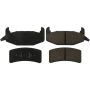 CENTRIC PARTS 103.03770 C-Tek Ceramic Brake Pads with Shims