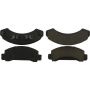 CENTRIC PARTS 103.03870 C-Tek Ceramic Brake Pads with Shims