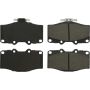 CENTRIC PARTS 103.04100 C-Tek Ceramic Brake Pads with Shims