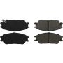 CENTRIC PARTS 103.04400 C-Tek Ceramic Brake Pads with Shims