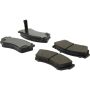 CENTRIC PARTS 103.04510 C-Tek Ceramic Brake Pads with Shims