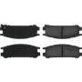 CENTRIC PARTS 103.04710 C-Tek Ceramic Brake Pads with Shims