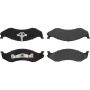 CENTRIC PARTS 103.04770 C-Tek Ceramic Brake Pads with Shims