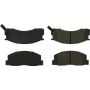CENTRIC PARTS 103.05000 C-Tek Ceramic Brake Pads with Shims