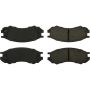 CENTRIC PARTS 103.05070 C-Tek Ceramic Brake Pads with Shims