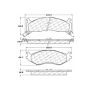 CENTRIC PARTS 103.05240 C-Tek Ceramic Brake Pads with Shims
