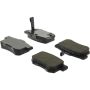 CENTRIC PARTS 103.05370 C-Tek Ceramic Brake Pads with Shims