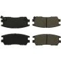 CENTRIC PARTS 103.05670 C-Tek Ceramic Brake Pads with Shims
