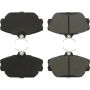 CENTRIC PARTS 103.05980 C-Tek Ceramic Brake Pads with Shims