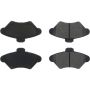CENTRIC PARTS 103.06000 C-Tek Ceramic Brake Pads with Shims