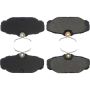 CENTRIC PARTS 103.06100 C-Tek Ceramic Brake Pads with Shims