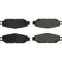 CENTRIC PARTS 103.06130 C-Tek Ceramic Brake Pads with Shims